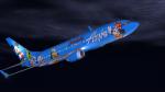 FSX Boeing 737-800 Alaska Air Disney Textures 
